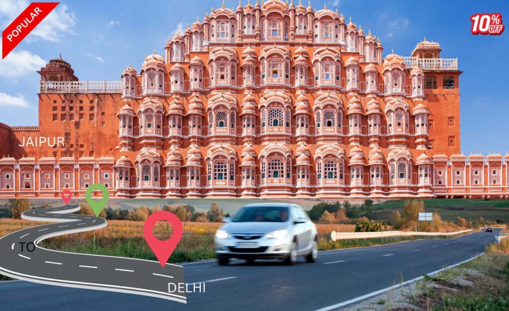 Overnight Jaipur Tour From Delhi By car