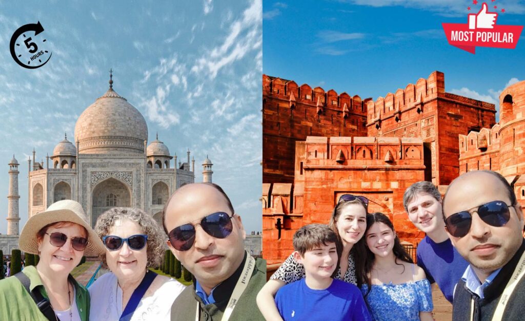 Taj Mahal and Agra Fort Tour Guide Service